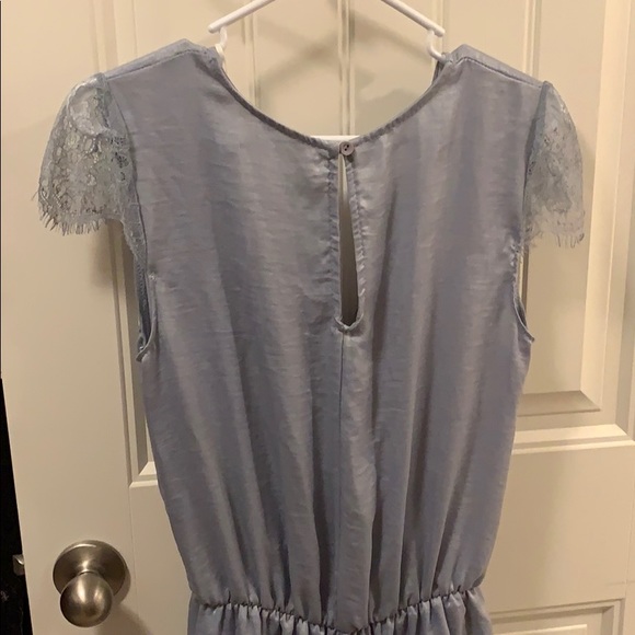 Silk and lace romper - Picture 5 of 5